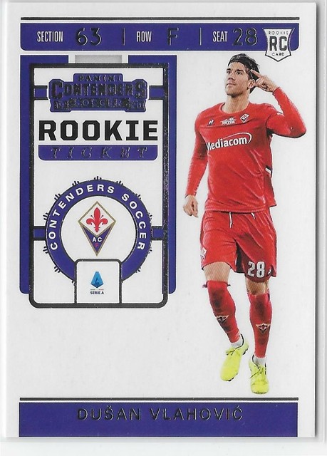 2019-20 Panini Chronicles DUSAN VLAHOVIC CONTENDERS RC ...
