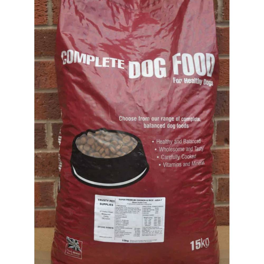 TRUSTY PREMIUM ADULT CHICKEN RICE SENSITIVE DRY DOG FOOD