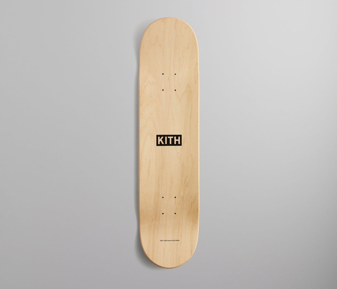 新品 KITH | Sesame Street Skateboard deck Kith for Sesame Street Skatedeck | eBay