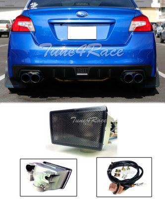 For 11-17 Impreza WRX STi JDM Rear Smoke Fog Lights Brake Lamp 13-15 XV Crosstek
