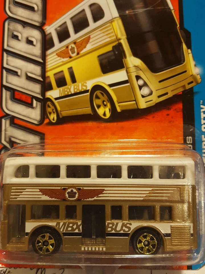 Matchbox Lote de 3. Food Truck, TwoStorybus, 55 Cadillac Fleetwood gran hallazgo Foto 3 de 4