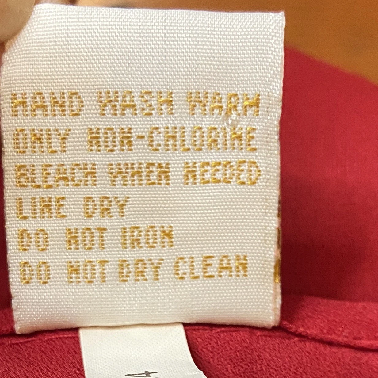 UNDERCOVER Abito da letto vintage Victoria's Secret rosso marrone perline abito taglia L