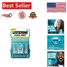 Sugar Free Cool Mint Breath Strips - Convenient on-the-go Oral Care Solution