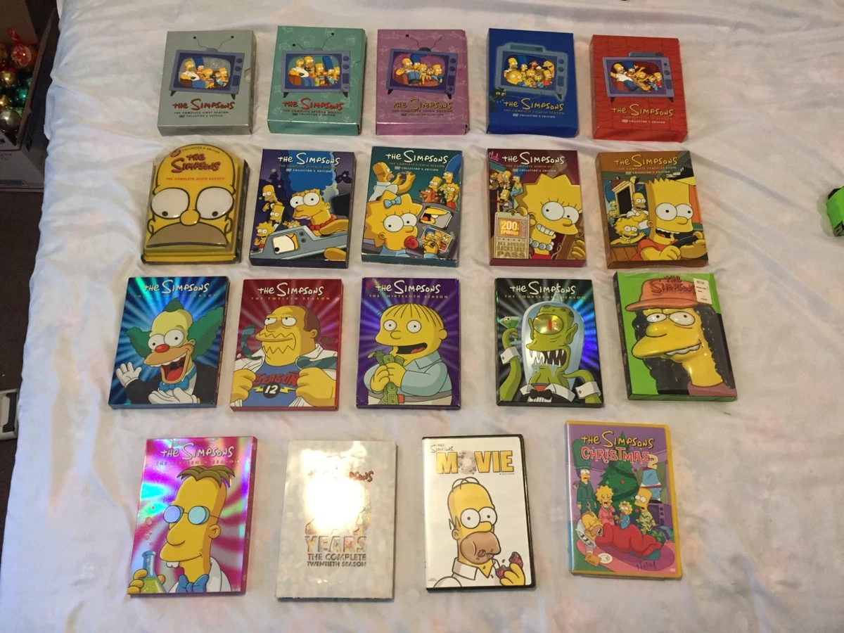 25+ The Simpsons 10 Season DVDs & Blu-ray Discs for sale | Updated