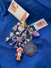 Strawberry Shortcake Handmade Acrylic Bag Charm – Figurine + Full Set