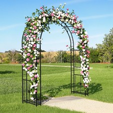 Metal Garden Arch for Indoor Outdoor Wedding Party Garden Patio Climbing Plant