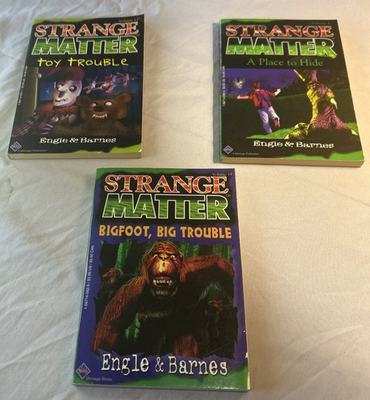 #ad Strange Matter Lot 3 Engle amp; Barnes Bigfoot Toy Trouble A Place To Hide $24.99