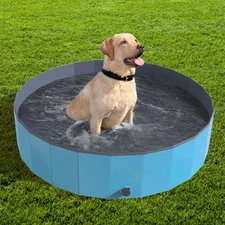 Collapsible Dog Pool Foldable Pet Bath Pool for Pet Bathing Swimming Tub Pool