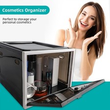 1/2x Lockable Storage Box w/ Lock Box for Food, Medicines and Home Safety Simple