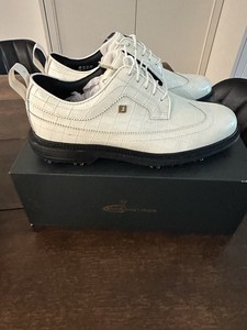 FootJoy Premiere Series Aimé Leon Dore Off White Leather Waterproof Golf 9 M
