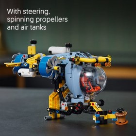 LEGO Technic Deep-Sea Research Submarine Building Toy 42201