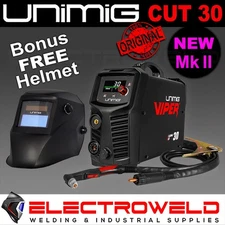 UNIMIG Viper Cut 30 Mark II 2  Plasma Cutter + SC30 Torch + Regulator, U14005K