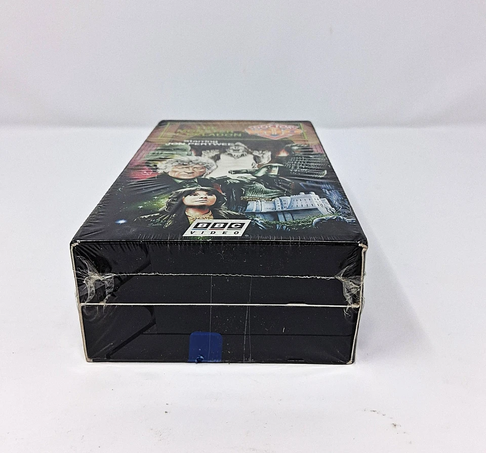 Doctor Who The Monster of Peladon VHS 2 Tape Set New Old Stock Factory Sealed - Image 4 of 4