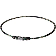 Phiten X30 Digital Camo Titanium Necklace Woodland - 18 Inch