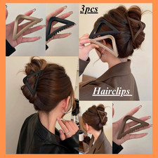 Oversized Strong Matte Hair Claw Nonslip Large Big Clips