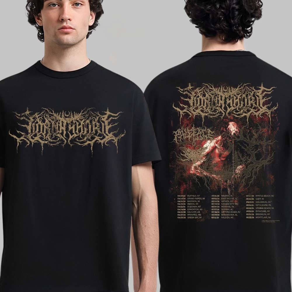 Lorna Shore North America 2026 Tour Hoodie Or T shirt