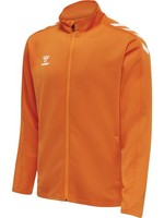 Sweatshirt hummel Hmlcore XK Poly Zip L Orange Tiger Sportbekleidung