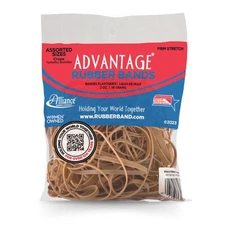Alliance 2613A Multiple Use Elastic Rubber Bands 1.5 oz. (Pack of 9)