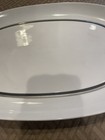 Vintage Block Bidasoa Porcelain PLATINO 14" Oval Serving Platter — photo 5