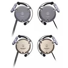 Original Audio-Technica ATH-EM7X Adjustable Aluminum Clip-On Headphones