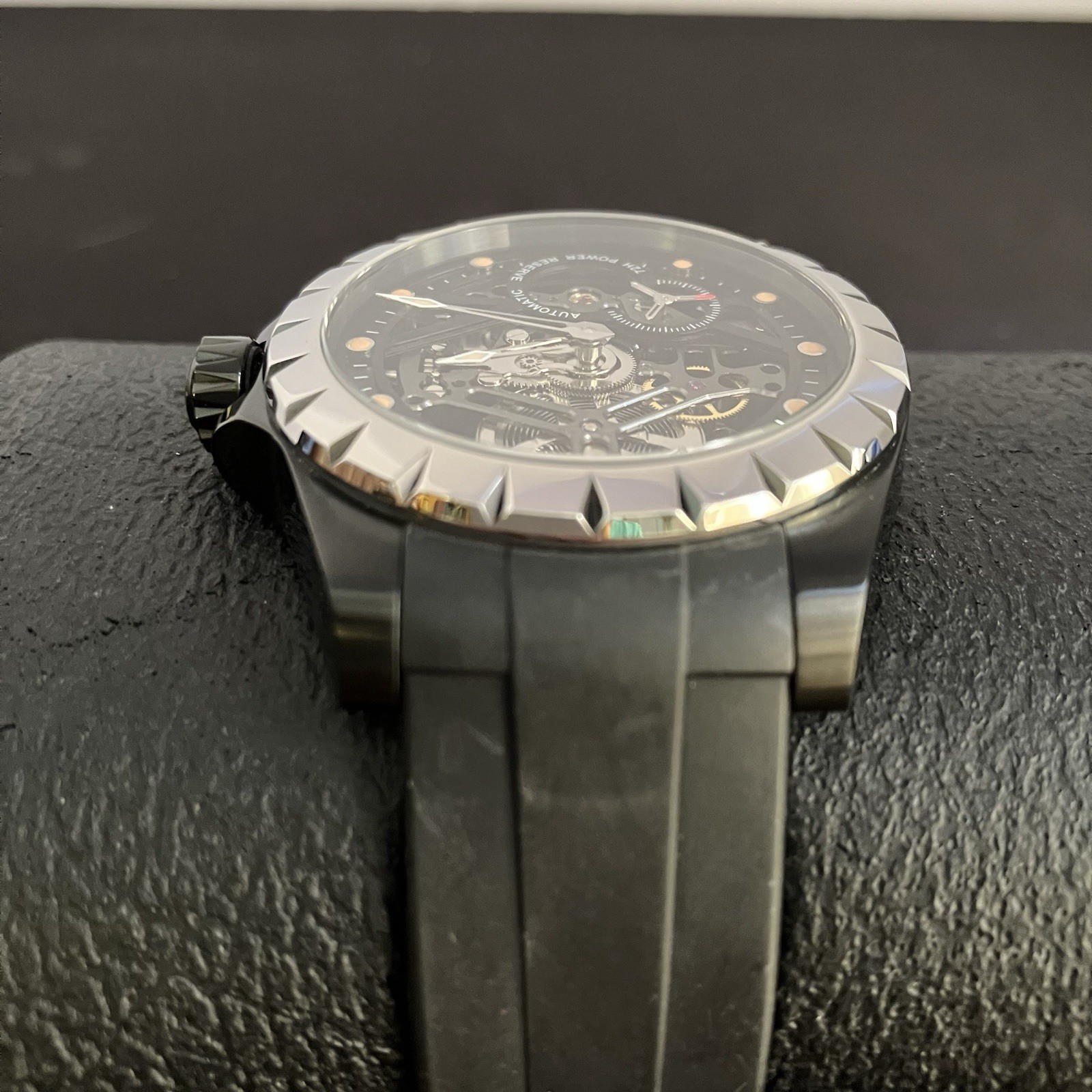 BODERRY WINDMILL 40mm Automatic Watch Skeleton Di… - image 6