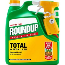 Fast Action Weedkiller, Ready to Use, Manual Spray, 3 Litre 7.14 per litre