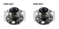 SKF 2X Radnabe Radlagersatz Hinterachse FüR Toyota RAV 4 II CLA2 XA2 ZCA2