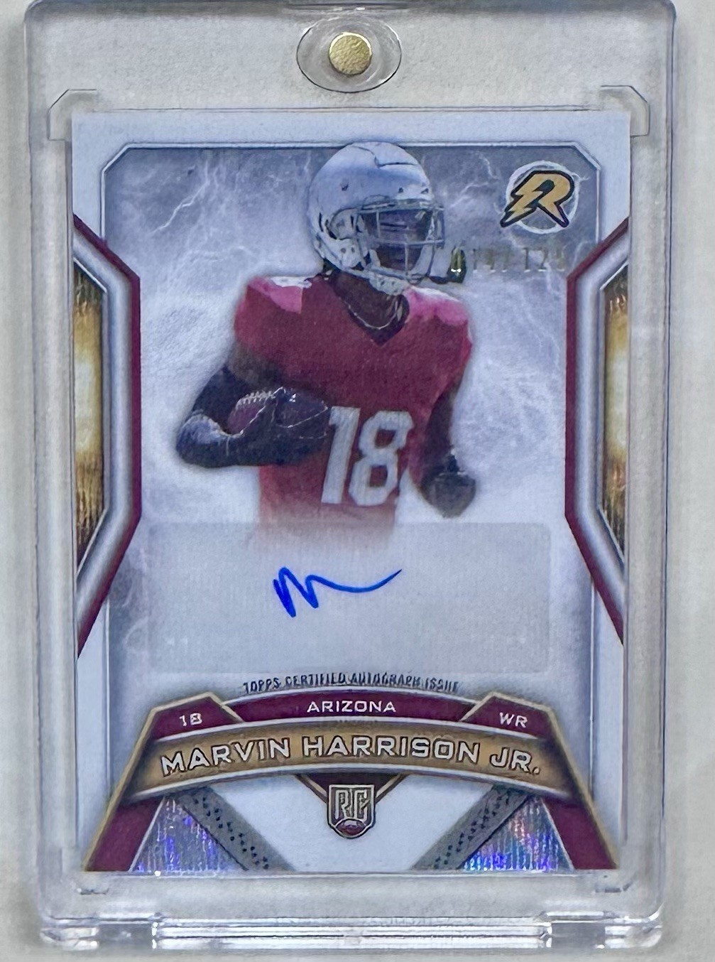 2024 Topps Resurgence - (RC) Signatures Marvin Harrison Jr. /125