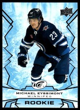 2022-23 Upper Deck Ice Michael Eyssimont Rookie Winnipeg Jets #142