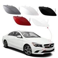Car Front Bumper Tow Hook Cover Fit for Mercedes-Benz Gray Right Passenger Side