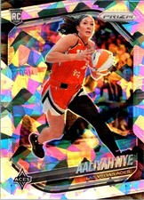 Aaliyah Nye 2025 WNBA Prizm Cracked Rookie Card #15 - Aces