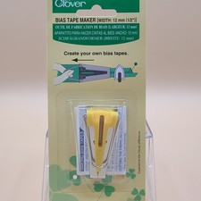 Clover BIAS TAPE MAKER 12mm 1/2" 464/12 Create Your Own Bias Tape