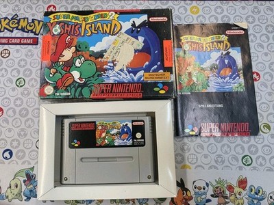SNES Super Nintendo Spiel - SUPER MARIO WORLD 2 Yoshi ˋs Island - OVP Boxed PAL