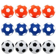 BQSPT 12 Pieces 32mm Foosball Balls Table Football Soccer Replacement Balls M...