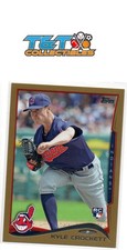Kyle Crockett 2014 Topps Update Gold #US-121 Cleveland Indians /2014 10a