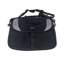 Targus Black and Gray Laptop Bag Messenger Briefcase Shoulder Strap Business