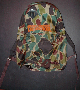 PROMO DEATH BEFORE DISHONOR BACK PACK KNAP SACK CAMO CAMOUFLAGE Dryer Keith