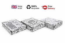 7 inch pizza box Food Packaging Recyclable Cardboard Takeaway Uk Seller Printed