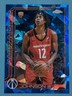 Tre Johnson III 2025-26 Topps Chrome Sapphire Blue Cracked Ice RC Wizards #256