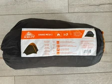Kelty Grand Mesa 2 Backpacking Tent 2-Person Clean Complete No Box