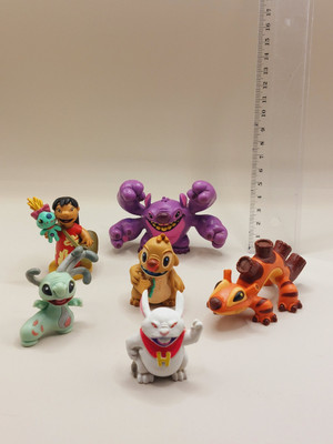 Lilo Und Stitch Disney Sammelfiguren Paket Alien 6 Stück Vintage Original