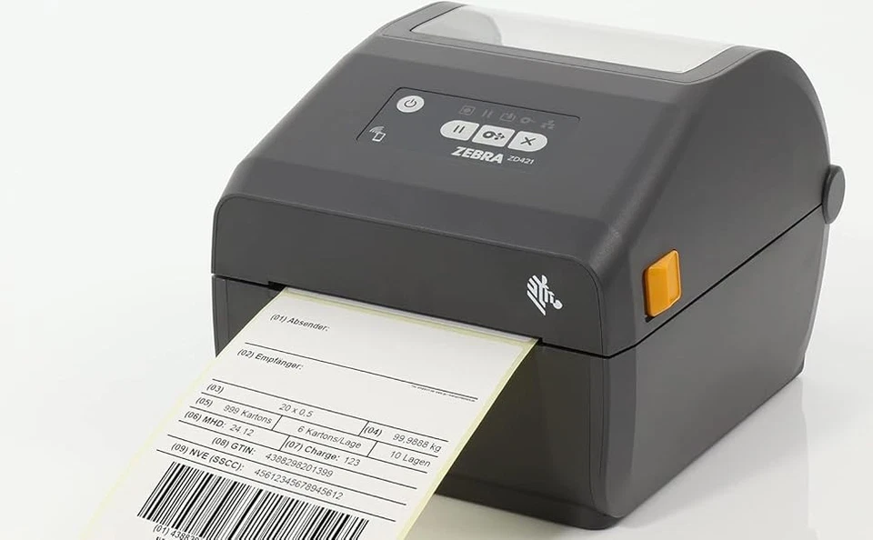 Zebra ZD421 Desktop Etikettendrucker - Bild 3 von 4