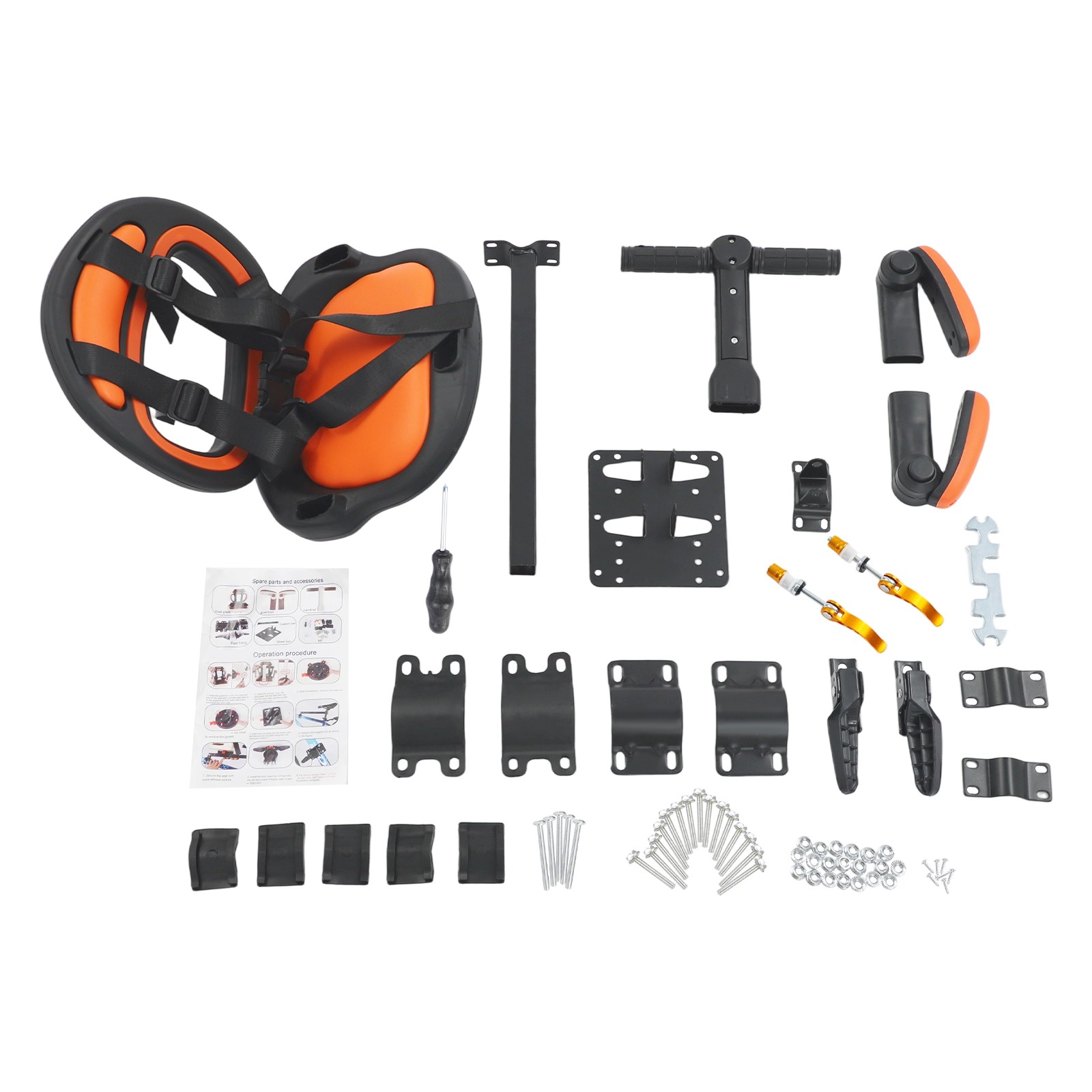 Child Bike Seat Front Bicycle Seat for Children Children's Bicycle Seat 30*29cm