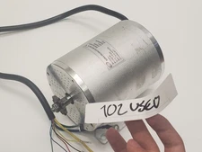 Used 2000W Watt 60V Volt BLDC electric motor w Base BM1024 T8F sprocket GoKart