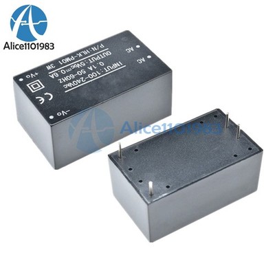 2PCS HLK-PM01 AC-DC 220V to 5V Step-Down Power Supply Module Household Switch #h