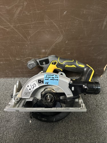 DEWALT 20v DCS565 6 1/2” CORDLESS CIRCULAR SAW FOR PARTS OR REPAIR