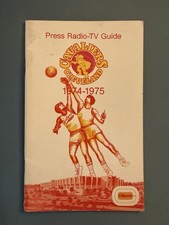 1974-1975 NBA Cleveland Cavaliers media guide / Chones / Cleamons / Snyder NBA