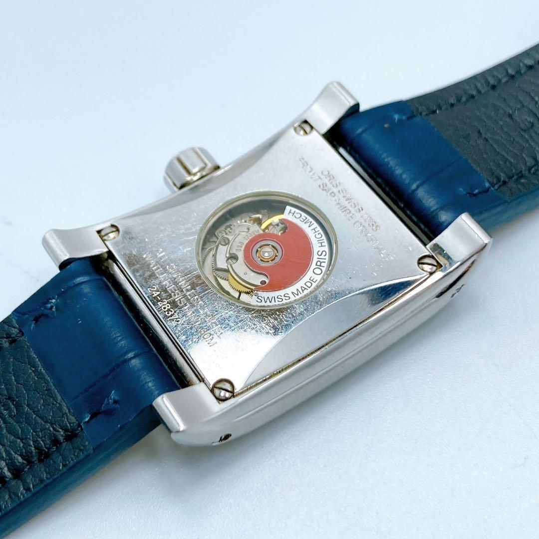 Oris Miles Rectangular Day Date Watch Automatic M… - image 6