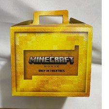A Minecraft Movie McDonald  s Adult Happy Meal Golden with Fry Helmet and sticker