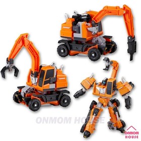 Tobot Heavy Metal 3-in-1 Combine Robot Heavy Equipment Korean Toy